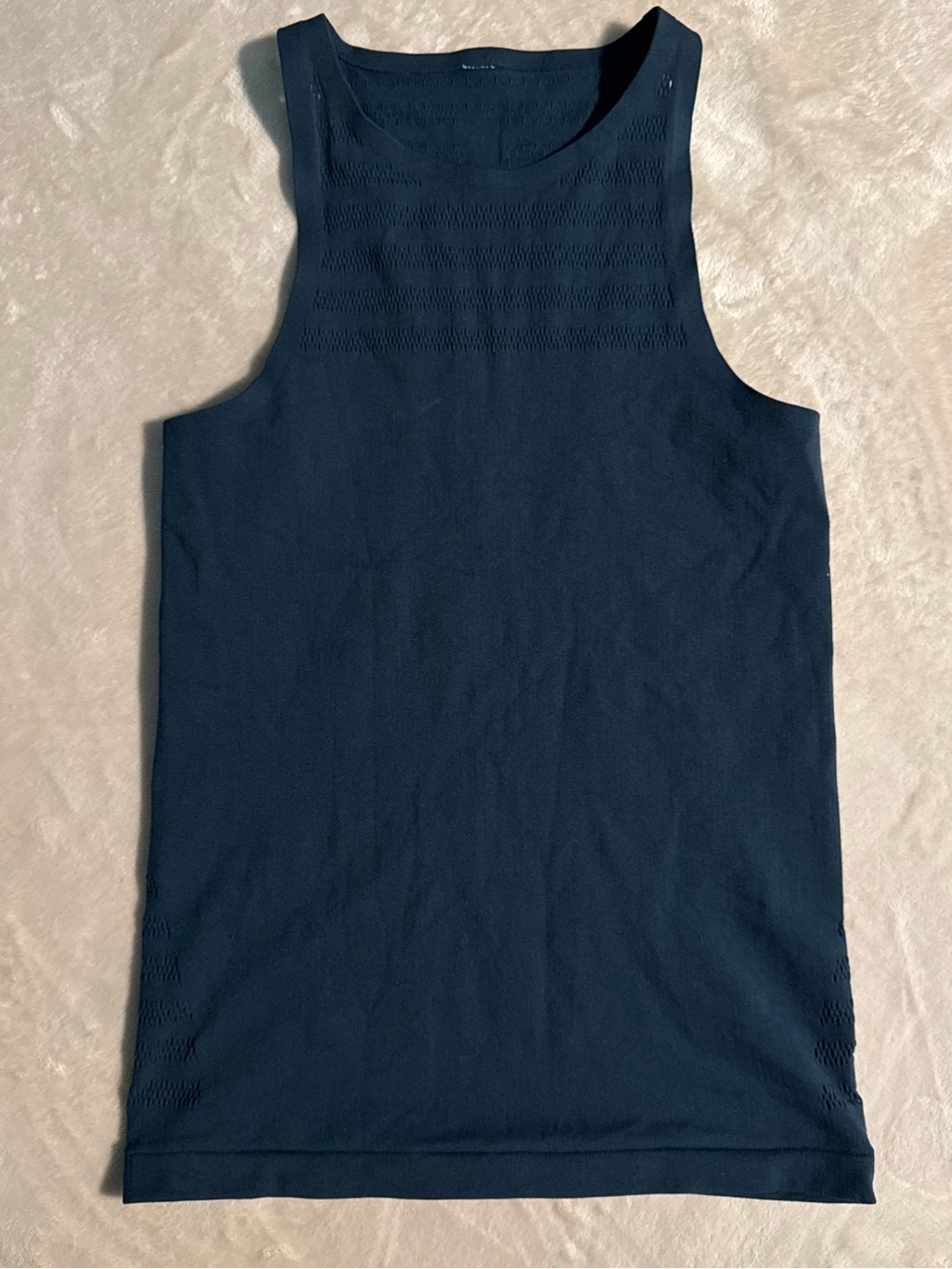 lululemon athletica Navy Sleeveless Athletic Tank Top